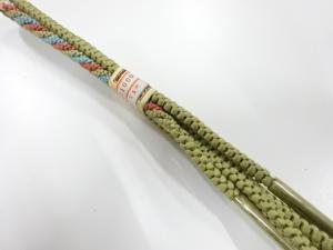 未使用品　正絹　手組帯締め